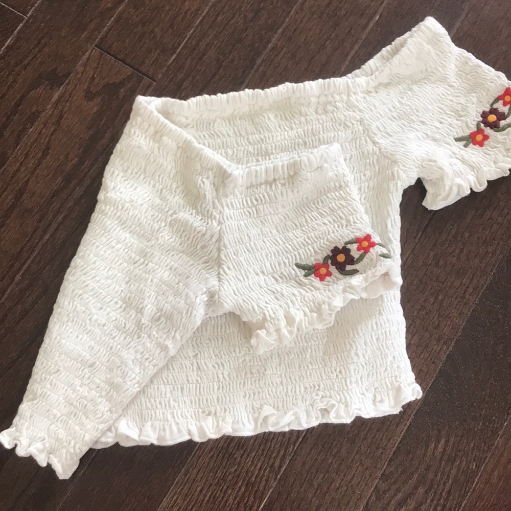 Pacsun White off the shoulder top